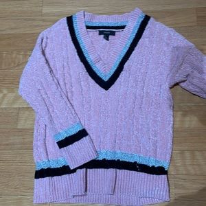 forever 21 pink oversized soft sweater